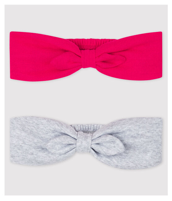 Baby Girls' Plain Headbands - 2-Pack variante 1