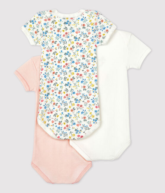 Short-Sleeved Cotton Bodysuits - 3-Pack variante 1