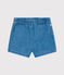 Babies' Light Denim Shorts blue