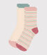Children's stripy socks - 2-pack
