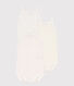 Cotton Heart Vest Bodysuits - Pack of 3