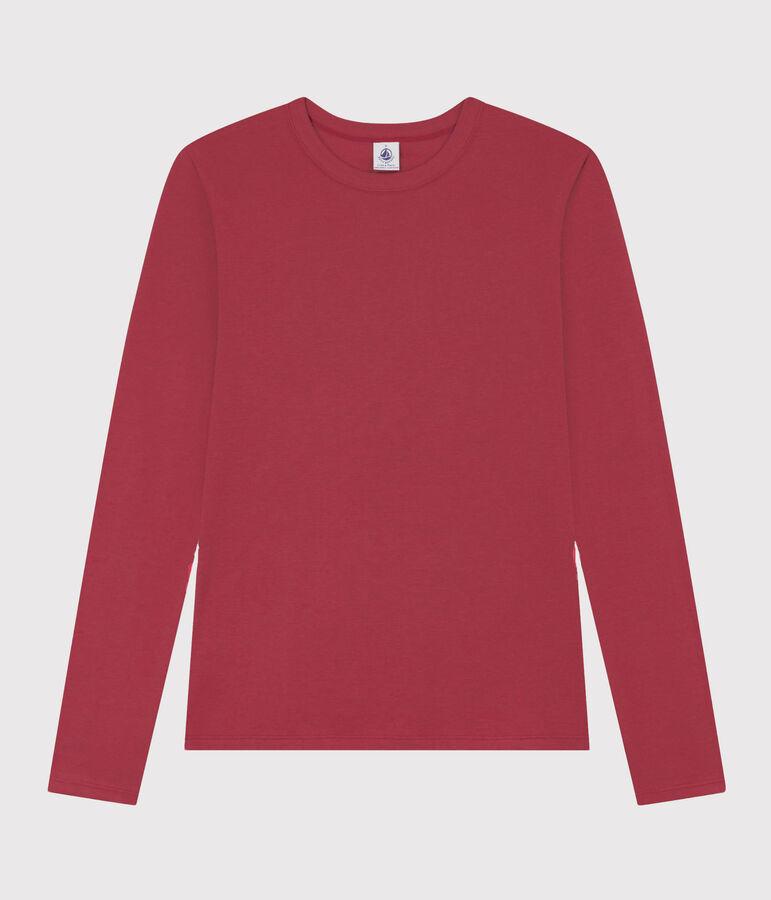 Women's Iconic Cotton Round Neck T-Shirt pink