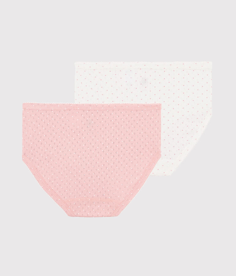 Women's high-waist briefs - Set of 2 multicolor
