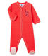 Baby Girls' Velour Sleepsuit