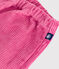 Babies' plain corduroy trousers BOUDOIR