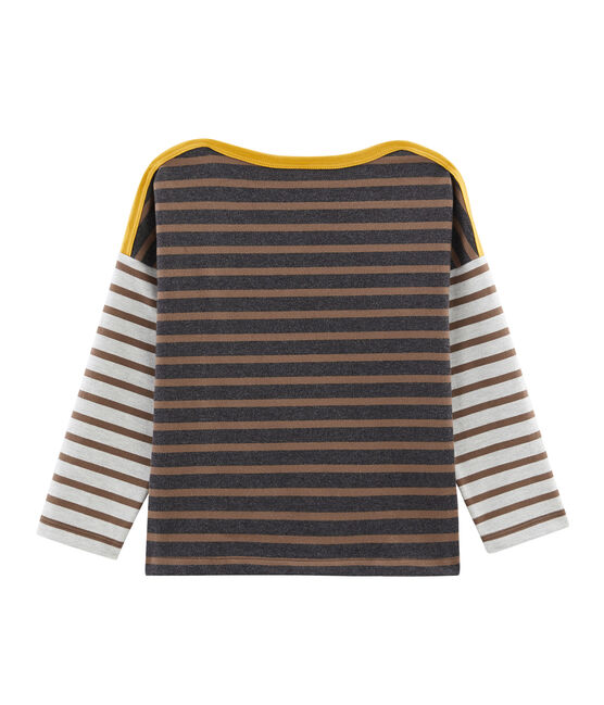Boys' Sailor Top CITY black/COCOA brown