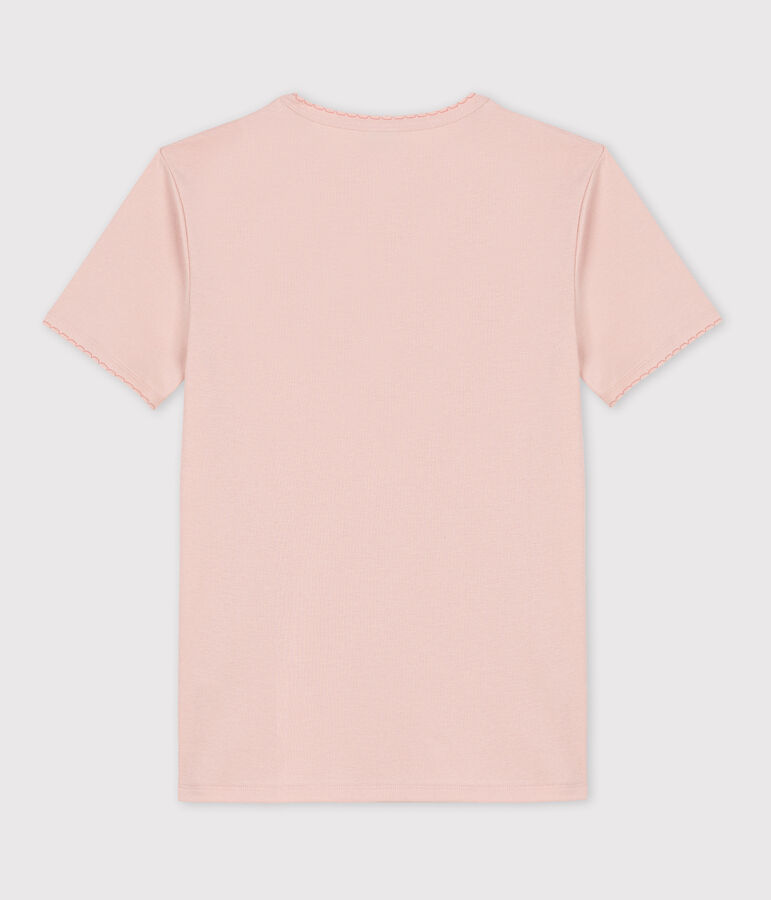 Women's Iconic Cocotte Stitch Cotton T-Shirt pink