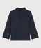 Babies' Cotton Polo Neck SMOKING blue/RUISSEAU