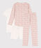 Girls' Cotton Short and Long Pyjamas - 2-Pack variante 1