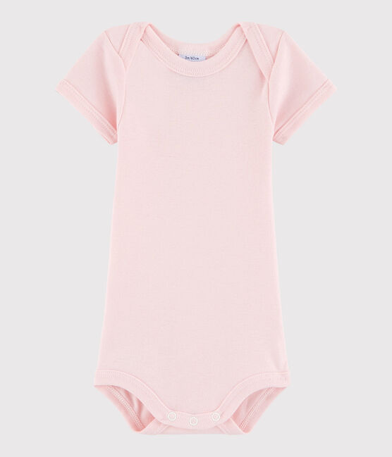 Baby Girls' Short-Sleeved Bodysuit MINOIS pink