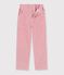 Children's corduroy trousers pink