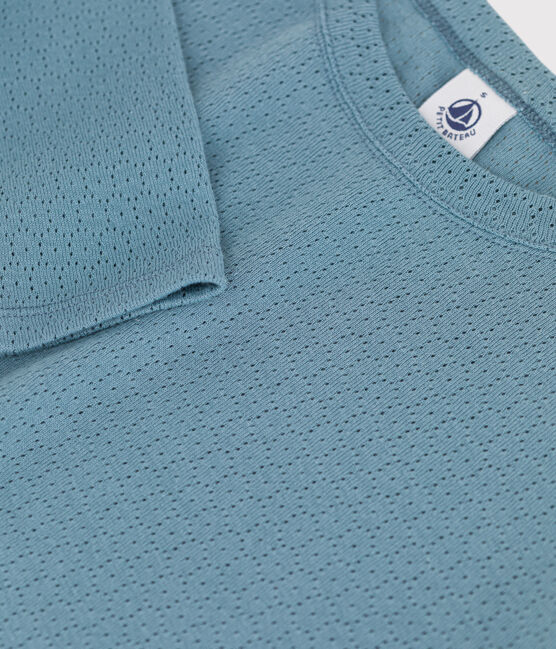 Women's Iconic Cotton Round Neck T-Shirt ROVER blue