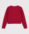 Girls' Cotton Cardigan TERKUIT BRILLANT red