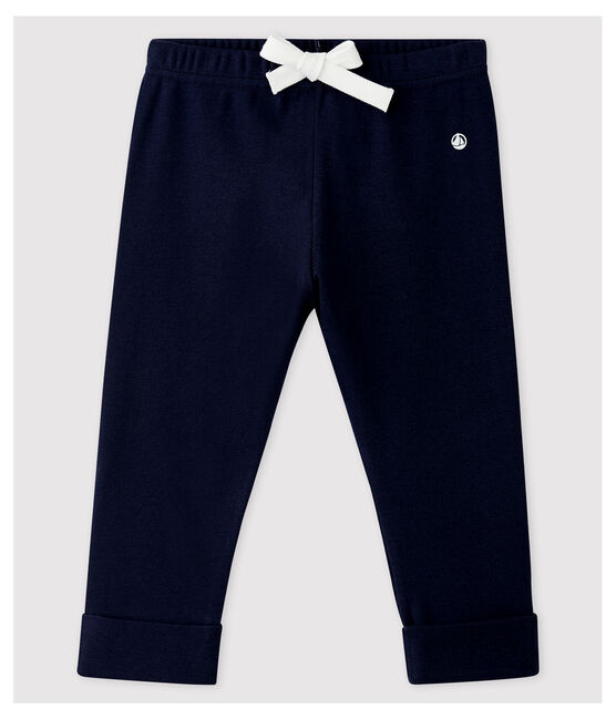Babies' Unisex Cotton Trousers SMOKING blue
