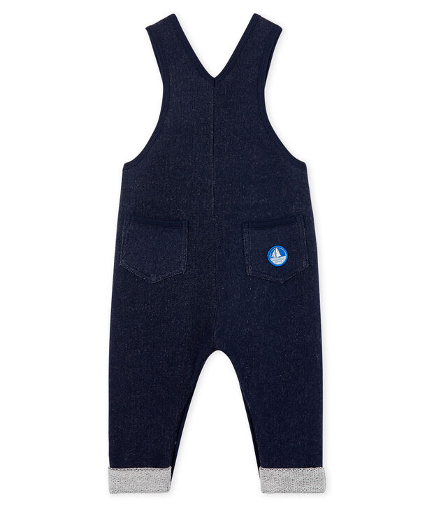 Baby Boys' Long Fleece Dungarees SMOKING