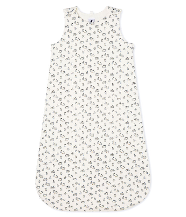 Babies' Velour Sleeping Bag white/grey/multicolor