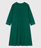 Girls' Cotton Nightdress EVERGREEN green