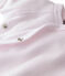 Unisex newborn baby milleraies bodysuit VIENNE pink/ECUME white