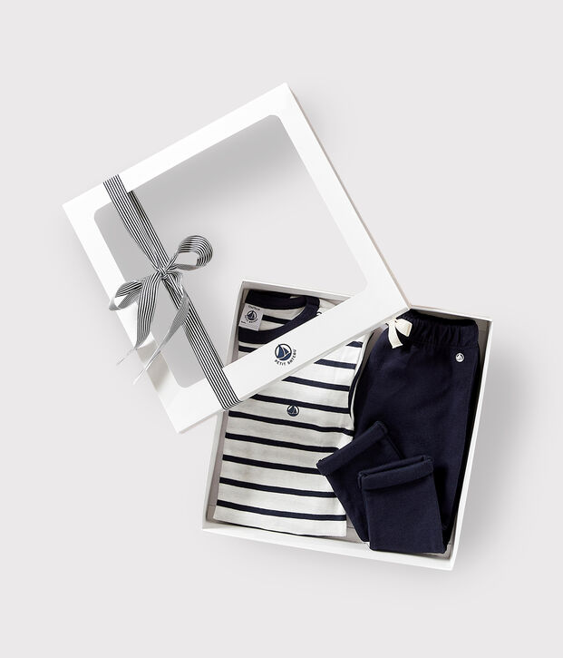 Babies' T-Shirt and trousers gift box multicolor