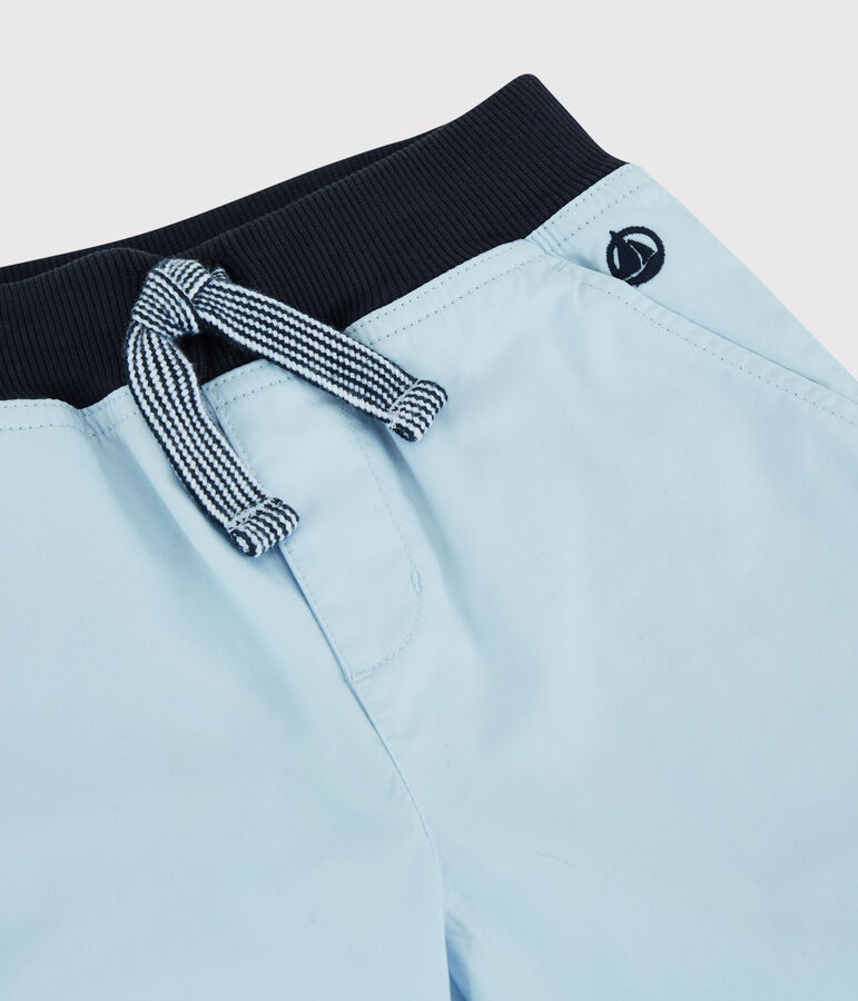 Boys' Cotton Serge Bermuda Shorts blue