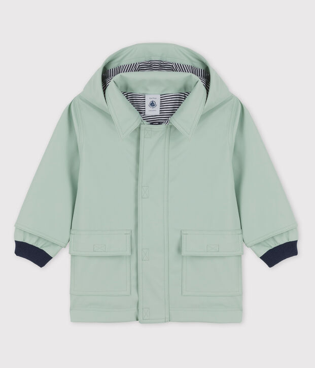 BABIES' ICONIC RECYCLED RAINCOAT green