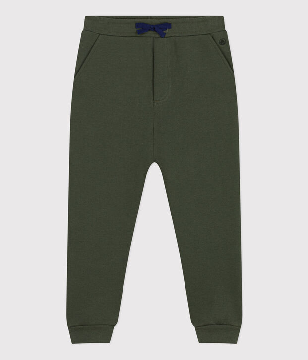 Boys' jogging trousers green
