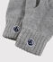 Unisex Children's Gloves SUBWAY CHINE grey