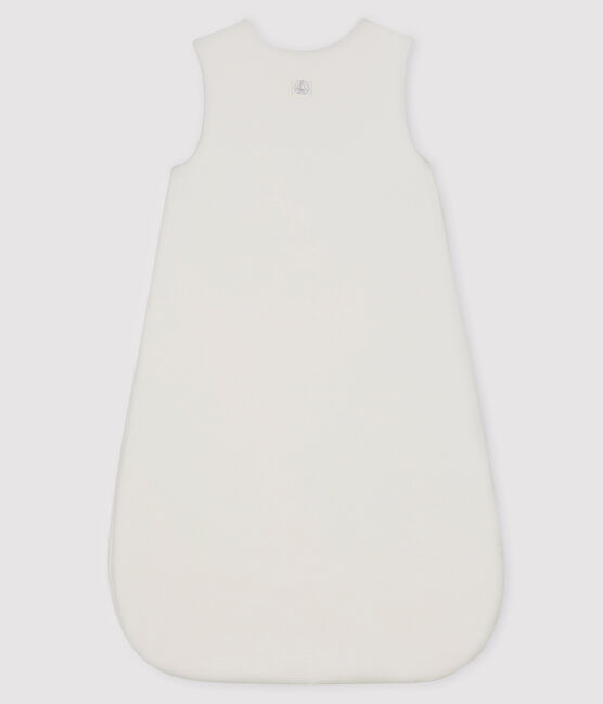 Babies' Velour Sleeping Bag MARSHMALLOW white