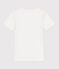 Children's short-sleeved cotton T-shirt ECUME white/MULTICO white