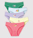 Girls' Fruit Pattern Knickers - 5-Pack