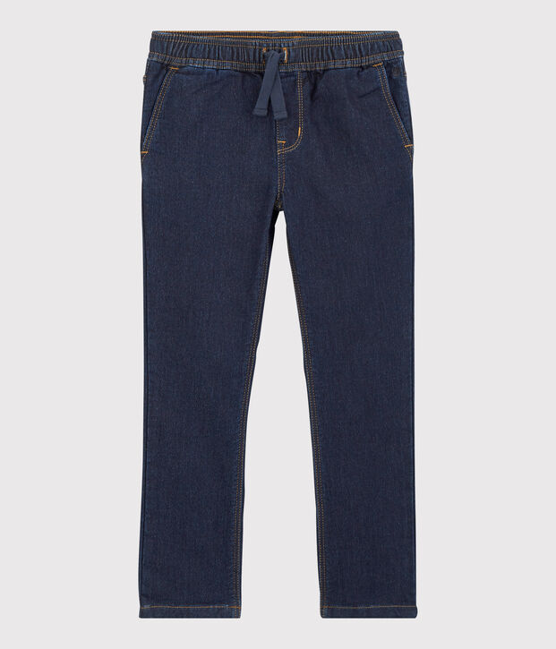 Boys' Regular Dark Denim Trousers blue
