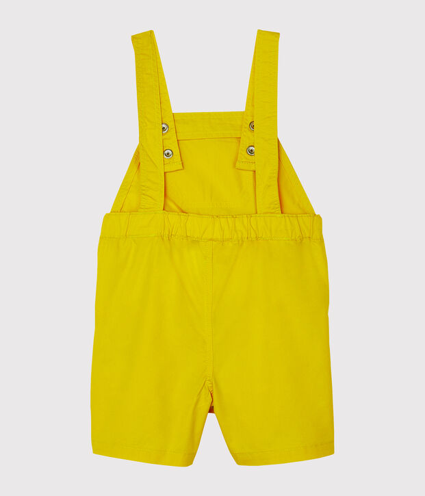 Baby Boys' Short Dungarees yellow