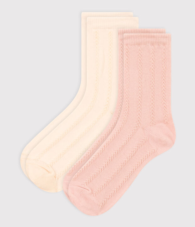Girls' Decorative Socks - 2-Pack multicolor