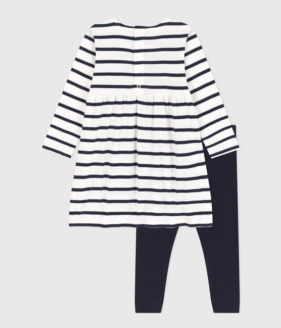 Babies' Cotton Breton Dress and Leggings variante 1