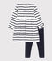 Babies' Cotton Breton Dress and Leggings variante 1
