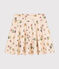 Little girls' tube knit skirt AVALANCHE white/MULTICO