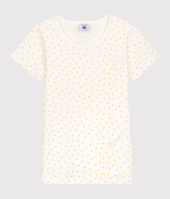 Girls' Heart Print Short-Sleeved Cotton T-Shirts - 2-Pack variante 1