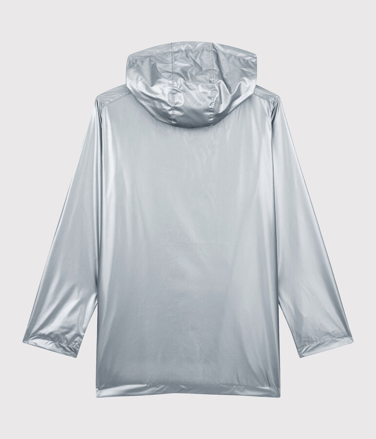 Women's Iconic Silver Raincoat grey