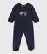 Babies' Velour Dog Patterned Pyjamas