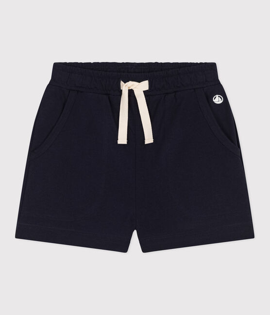Girl's Cotton Shorts SMOKING blue