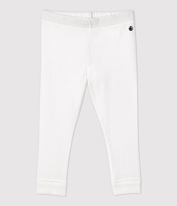 Babies' Cotton Leggings white