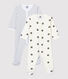 Babies' Cotton Sleepsuits - 2-Pack