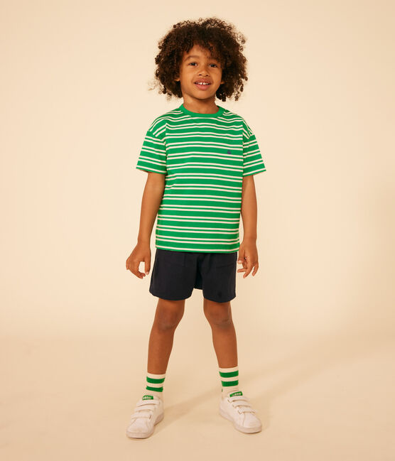 Boys' Cotton Shorts SMOKING blue