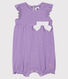 Baby girl's pinstriped playsuit