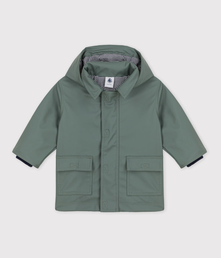 BABIES' ICONIC RECYCLED RAINCOAT THUYA green