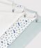 Pack of babies' long-sleeved printed cotton wrapover bodies multicolor