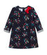 Baby girl's printed double knit dress