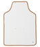 Babies' Rib Knit Changing Mat MARSHMALLOW white/SMOKING blue