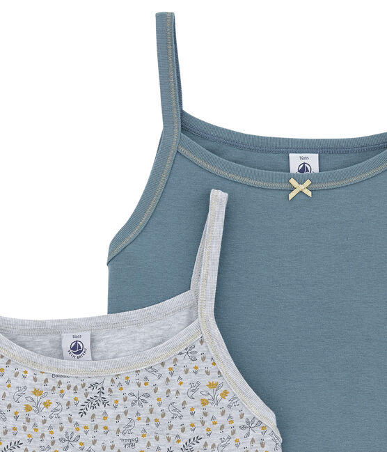 Girl's strap vest duo variante 1