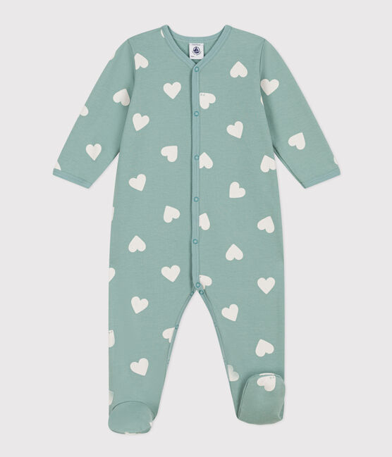 Babies' Heart Patterned Cotton Pyjamas PAUL /AVALANCHE